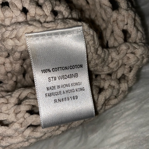 GENERRA Open-Weave Cotton Sweater Tank Top - Picture 6 of 7